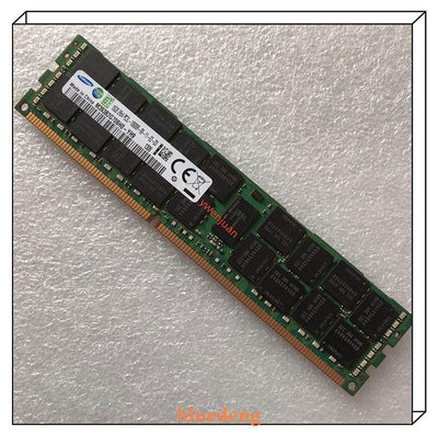 三星16G 2RX4 PC3L-10600R DDR3 1333 REG M393B2G70BH0-YH9記憶體