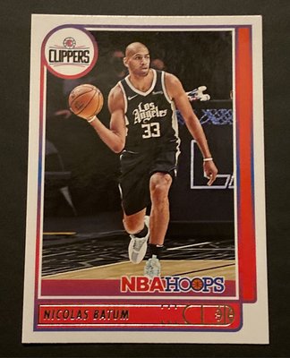 2021-22 Panini NBA Hoops - [Base] #96 - Nicolas Batum