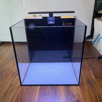 嗨購1-現貨 海缸 超白玻璃背濾海缸