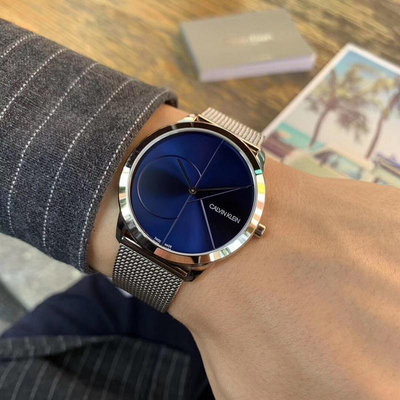 二手全新店家實拍Calvin Klein 凱文克萊 CK男錶進口瑞士ETA901機芯 商務氣質腕錶 正品手錶潮(男錶K3
