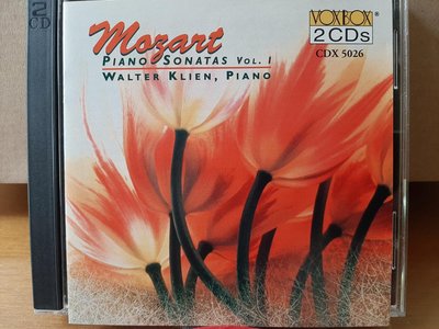 Walter Klien,Mozart-Piano Sonatas Vol.1 & 2,華爾特·克萊恩鋼琴，彈奏莫扎特-鋼琴奏鳴曲及幻想曲,第一&二集,4CD.
