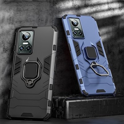 Realme GT Neo 3 3T 2 Pro Ring Stand Phone Back Cover 適用於 Rea-現貨上新912