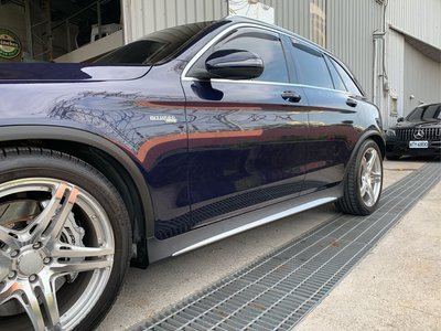 賓士 Benz x253 GLC63側裙套件