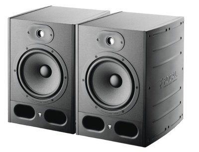 Focal Alpha80 主動式監聽喇叭/8吋錄音室專用【黑色/一對兩顆/台灣公司貨保固/Alpha-80】
