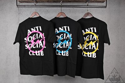 【HYDRA】Anti Social x Fragment T-Shirt ASSC 閃電 短T【ASSC23】