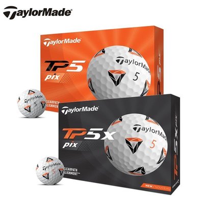 正品Taylormade泰勒梅高爾夫球TP5 PIX五層球TP5X PIX福勒圖騰球-master衣櫃3