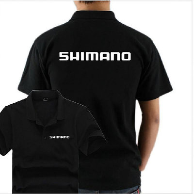 【潮派衣櫥】SHIMANO夏季新款釣魚p 翻領T恤 純棉透氣乾高網眼透氣T恤