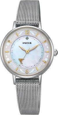 日本正版 CITIZEN 星辰 wicca KP3-414-11 迪士尼 奇妙仙子 小叮噹 女錶 手錶 光動能 日本代購