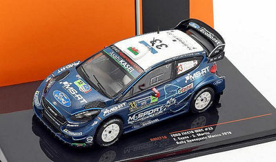 【熱賣精選】汽車模型 車模 收藏模型IXO 1/43 福特 FIESTA WRC 2019 #33 合金賽車模型