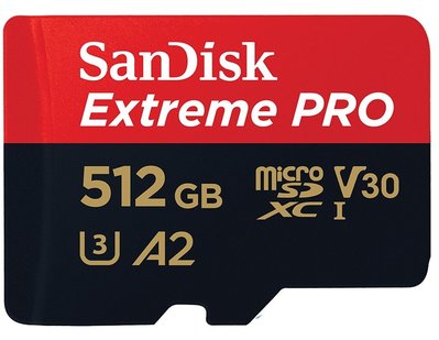 『儲存玩家』台南 SanDisk 512GB Extreme Pro Micro SDXC A2 200/140M