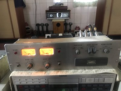 Ampex pr10真空管盤帶機前級 stereo