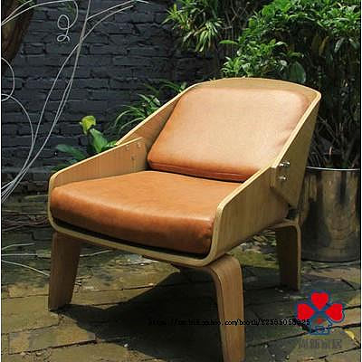 原創設計 咖啡廳酒吧休閑 曲木餐椅 家具簡約沙發椅 Y28