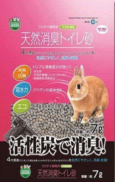 【阿肥寵物生活】MARUKAN-寵物兔用 // 活性碳除臭木屑砂MR-597(7L)
