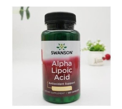熱銷# 美國Swanson阿爾法硫辛酸Alpha Lipoic Acid100mg120粒入