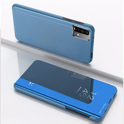 小米紅米9i Note 9 5G Note 9T 鏡面皮套 翻蓋全包 電鍍保護套 手機防摔款-337221106