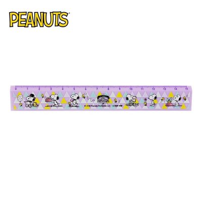 史努比 雙面刻度直尺 15cm 直尺 塑膠尺 Snoopy PEANUTS 日本正版【581347】