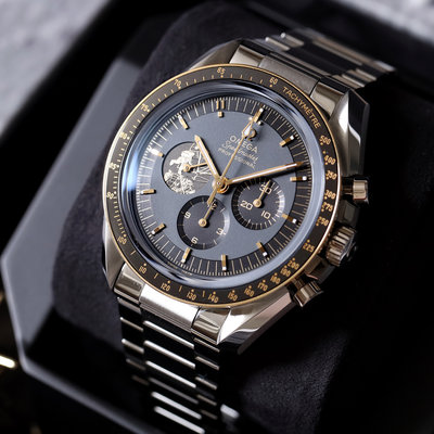全新現貨 OMEGA 歐米茄 手錶 機械錶 42mm 阿波羅11號50週年 黑面盤 310.20.42.50.01.001