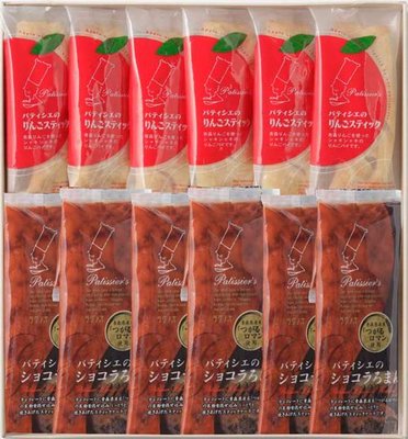《FOS》日本製 Pâtissier's 青森 蘋果派 巧克力 下午茶 新年 禮盒 團購 送禮 零食 必買 伴手禮 熱銷