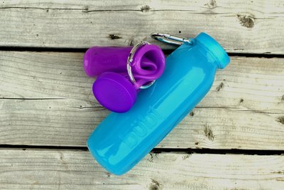 騎跑泳者 - Bubi Bottle水瓶 收納方便，外出旅行，運動好幫手 大瓶650毫升，8色可選.