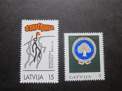 【雲品7】拉脫維亞Latvia 1994 Sc 362,378 set MNH 庫號#BP11 70618