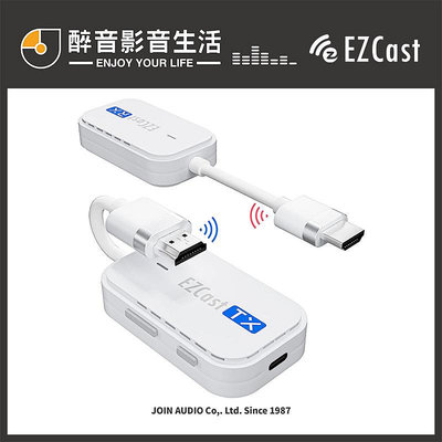 EZCast Pocket (HDMI/TypeC雙版本) 高畫質無線投影傳輸器套組.台灣公司貨 醉音影音生活