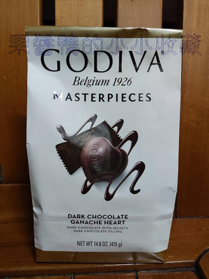 好市多 COSTCO 歌帝梵 GODIVA 心型 黑巧克力 (含餡) 415公克
