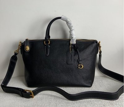 品牌特賣店 美國代購正品 COACH CE741 荔枝紋真皮手提單肩包 斜跨包 女包 美國100%正品代購 附件齊全