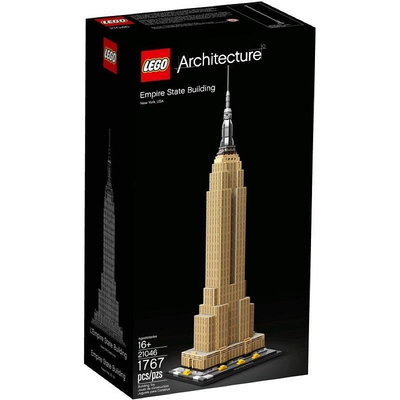 (全新未拆 ) LEGO 樂高 21046 建築 Empire State Building 帝國大廈 (請先問與答)