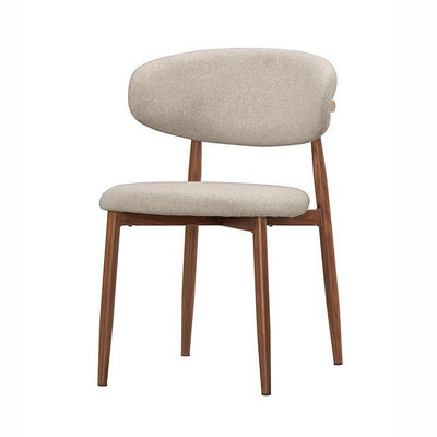 北歐風 韋恩 餐椅 木紋鐵腳版 工業風 現代風
