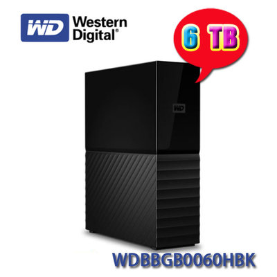 【MR3C】含稅 WD 6T 6TB My Book WDBBGB0060HBK 3.5吋外接式硬碟