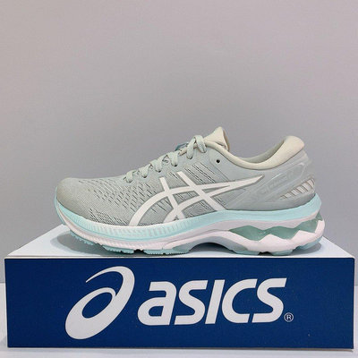 ASICS GEL-KAYANO 27 女生 灰藍色 舒適 緩震 運動 慢跑鞋 1012A649-021