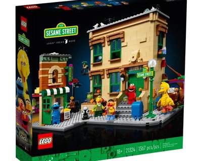 樂高 LEGO 21324 芝麻街123號 芝麻街 現貨不用等  情人節 聖誕節 交換禮物