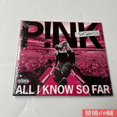 發燒CD CD 全新現貨CD 粉媽 P!nk Pink All I Know So Far Setlist 現場專輯 Tswe