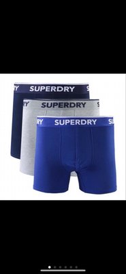 (高雄誠信小舖)Superdry 極度乾燥 三件組內褲 四角褲 四角內褲