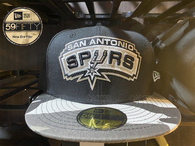 New Era x NBA San Antonio Spurs Snow Camo 59Fifty 聖安東尼奧馬刺全封帽