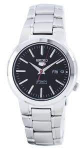 SEIKO錶 精工錶盾牌5號 自動錶. 標準紳士機械錶 型號:SNKA07K1-白色面【神梭鐘錶】