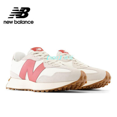 【NIKE 專場】【New Balance】 NB 復古鞋_中性_苺紅色_U327LV-D楦 327 (網路獨家款)