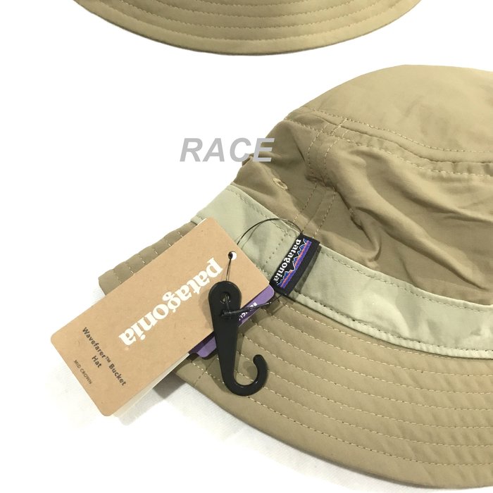 Race Patagonia Wavefarer Bucket Hat 漁夫帽 衝浪帽 Logo 山景 卡其 Yahoo奇摩拍賣