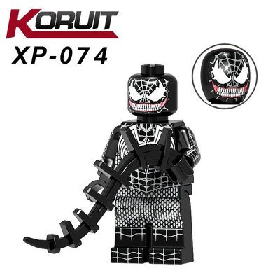 【積木班長】XP074 猛毒 毒液 VENOM 漫威 超級英雄 人偶 XP 袋裝/相容 樂高 LEGO 積木