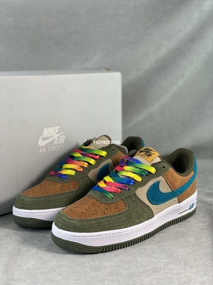 【潮流生活館】Nike Air Force 1 GS “Toasty”】墨綠 拼接  休閒鞋 男女鞋 DO5215-331