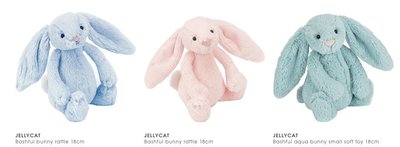 [英國Jellycat 團購] JELLYCAT 經典兔子安撫玩偶 18cm，多款選擇，歡迎買家詢問！