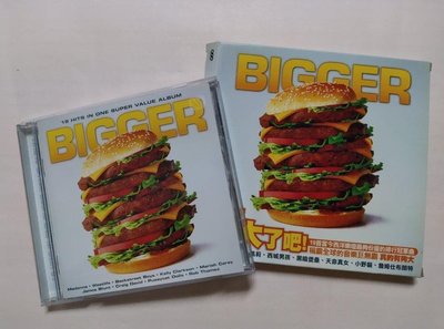 【鳳姐嚴選二手唱片】西洋合輯：BIGGER 這次夠大了吧！ (紙品包裝)