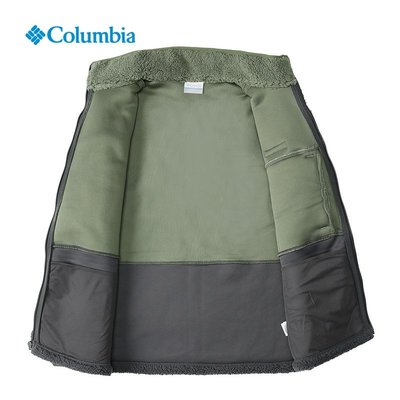 【熱賣精選】Columbia哥倫比亞抓絨外套男22秋冬新款戶外立領保暖夾克AE0790