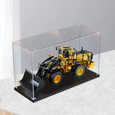 特價！LEGO沃爾沃輪式裝載機 42030亞克力展示盒高樂積木模型透明防塵盒