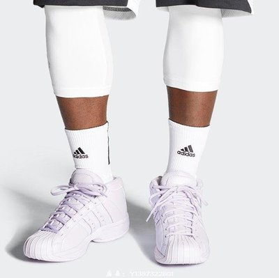 Adidas Pro Model 2G 經典 復古 時尚 低幫  潮流 淺紫 休閒 運動 慢跑鞋 EG2484 男鞋
