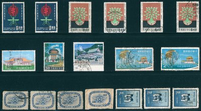 (92)早期台灣舊郵票----共三十張