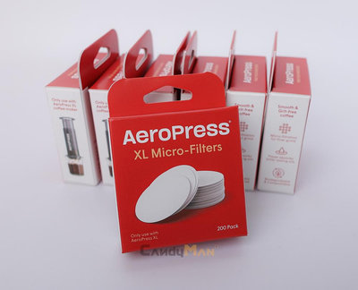 Aeropress XL 愛樂壓 XL版 專用原廠濾紙 內含200張 總代理現貨 美國製造