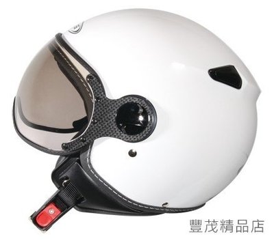 ZEUS 瑞獅 ZS-210C 210C 3/4罩/半罩/小帽款/小飛俠 安全帽 素色 白