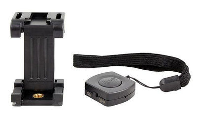 全新 Smartfoto  SF-C1  手機夾 冷靴座  附藍芽遙控器  夾式快板組