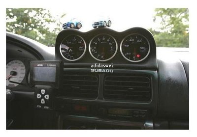 [昇輔國際車業]Impreza Subaru GC8 GDB STI DEFI 52mm/60mm三環錶座/烤漆全新品